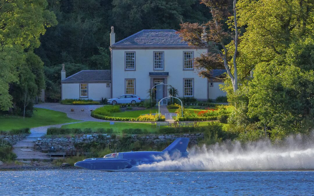 Throw Back to the Bluebird K7 on Loch Fad, 2018